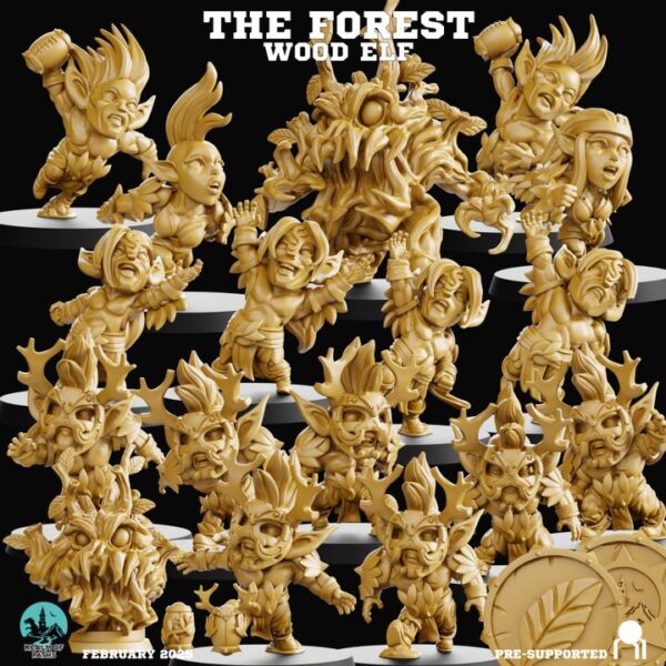The Forest - Wood Elf (Chibi)