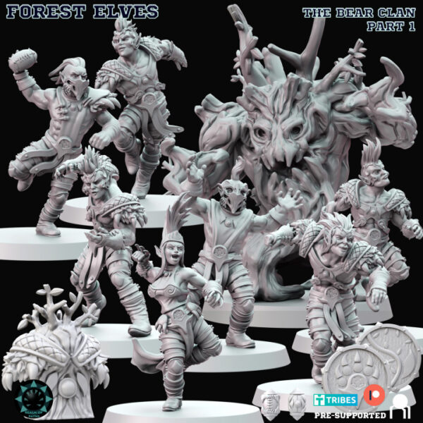Forest Elves - The Bear Clan
