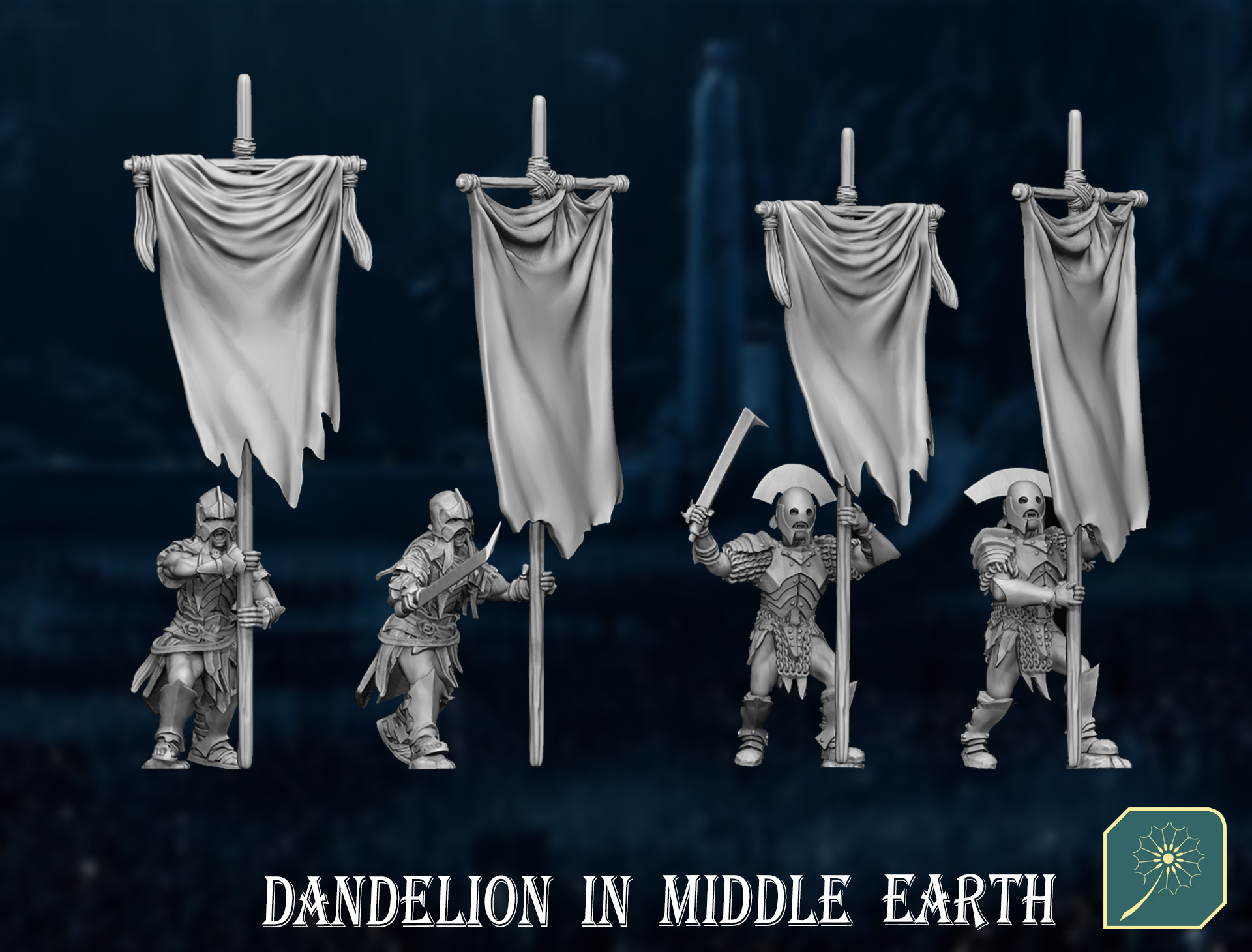 Uruk-Hai with Banner