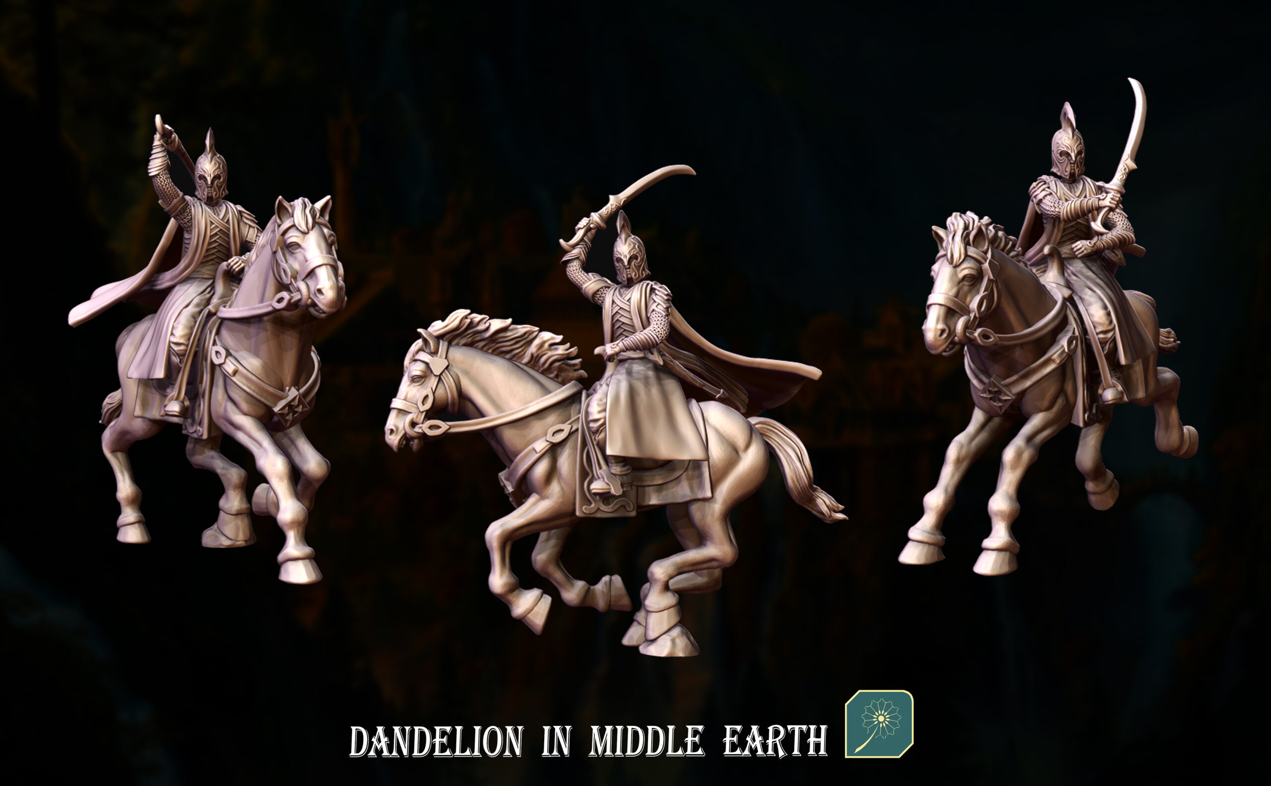 Mounted High Elves Warrior