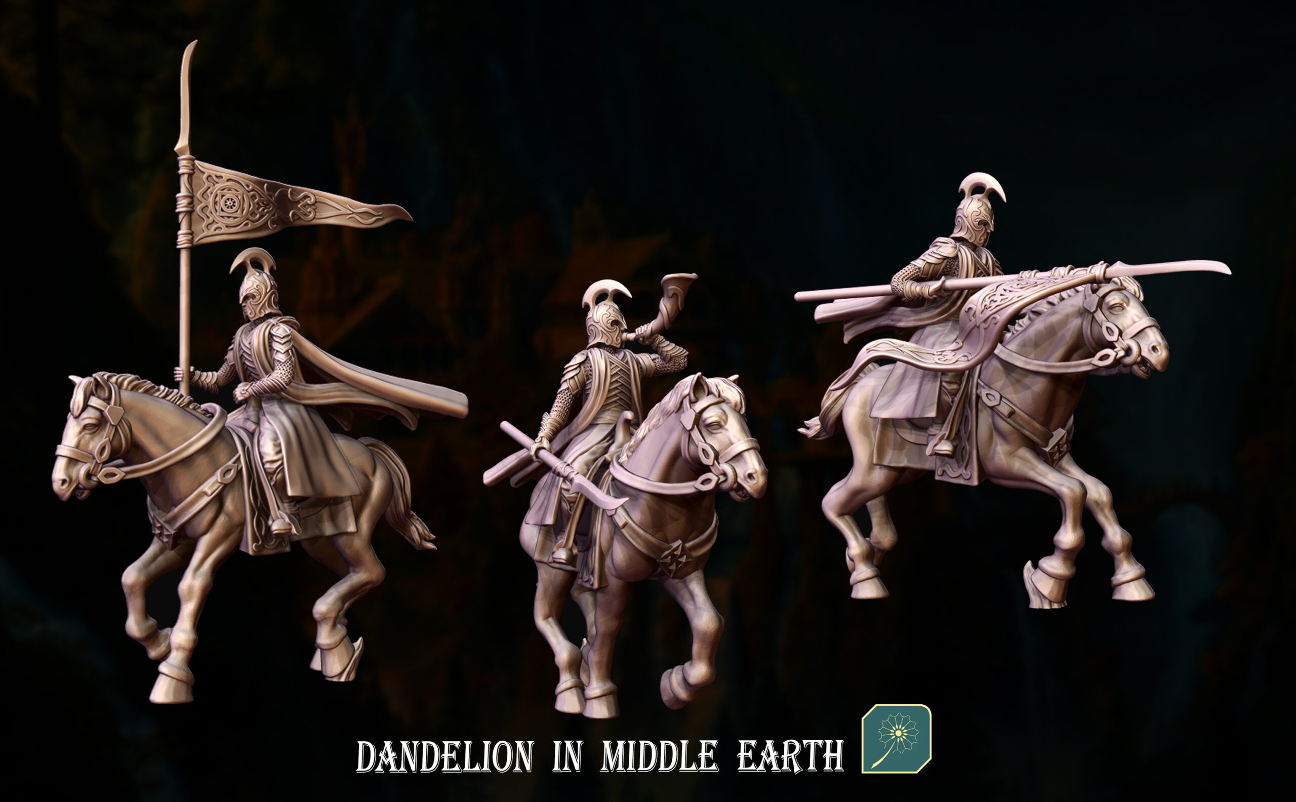 Mounted High Elves Warrior - obrazek 4