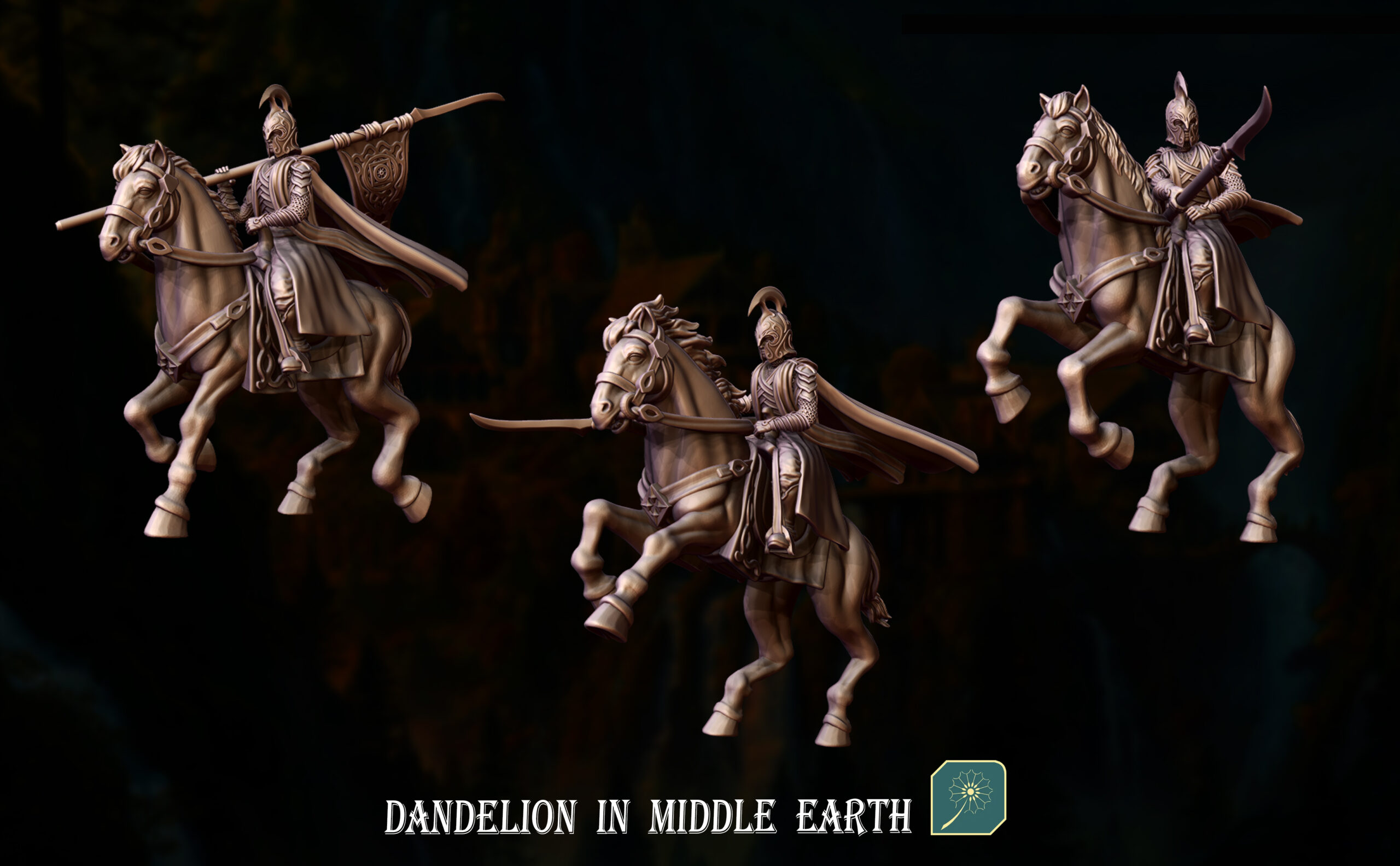 Mounted High Elves Warrior - obrazek 3